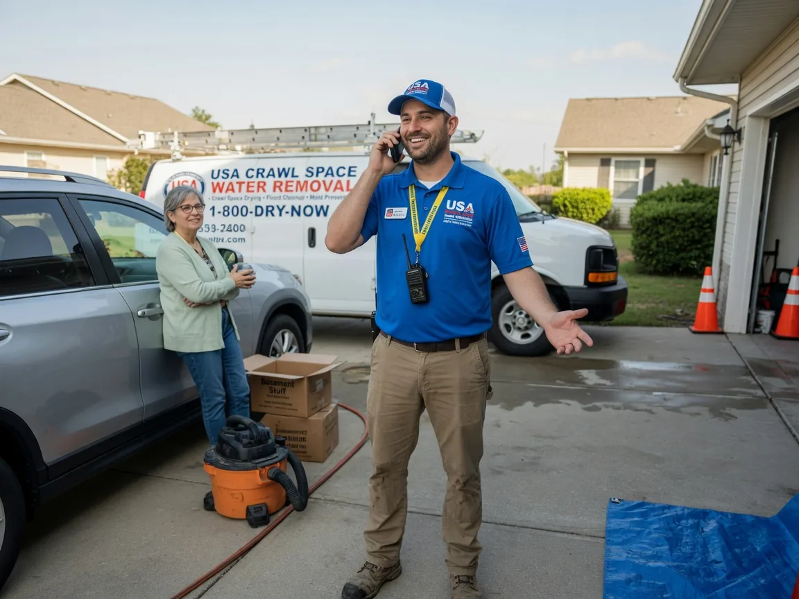 Crawl Space Water Removal Lane City, TX FAQs